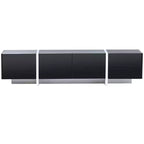 Modern TV Stand for TVs up to 80'' with High Gloss UV Surface-ModernLuxe