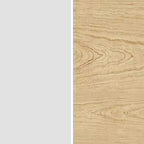 Sedie da pranzo Glenwillow Home con schienale a doghe in legno massello (set da 2)
