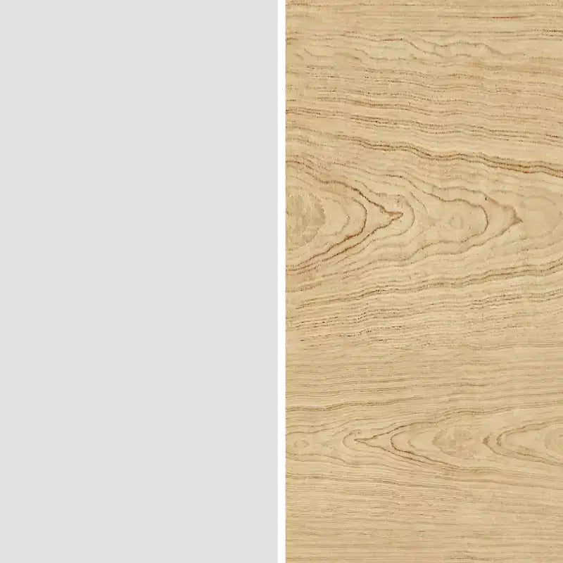 Sedie da pranzo Glenwillow Home con schienale a doghe in legno massello (set da 2)