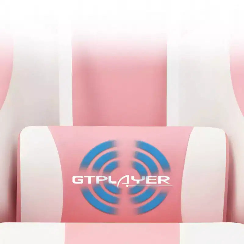 Sedia da Gaming con Poggiapiedi e Cuscino Massaggiante Lombare Ergonomico in Pelle PU - GTRACING