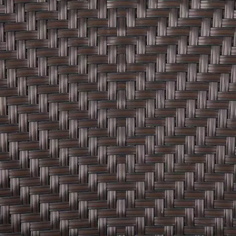 Flash Furniture Jace, sedia impilabile per patio di grado commerciale, sedia da pranzo per patio in vimini PE per tutte le stagioni