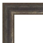 Specchio da parete per bagno Amanti Art Alta Rustic Char non smussato