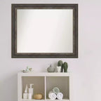 Specchio da parete per bagno Amanti Art Alta Rustic Char non smussato