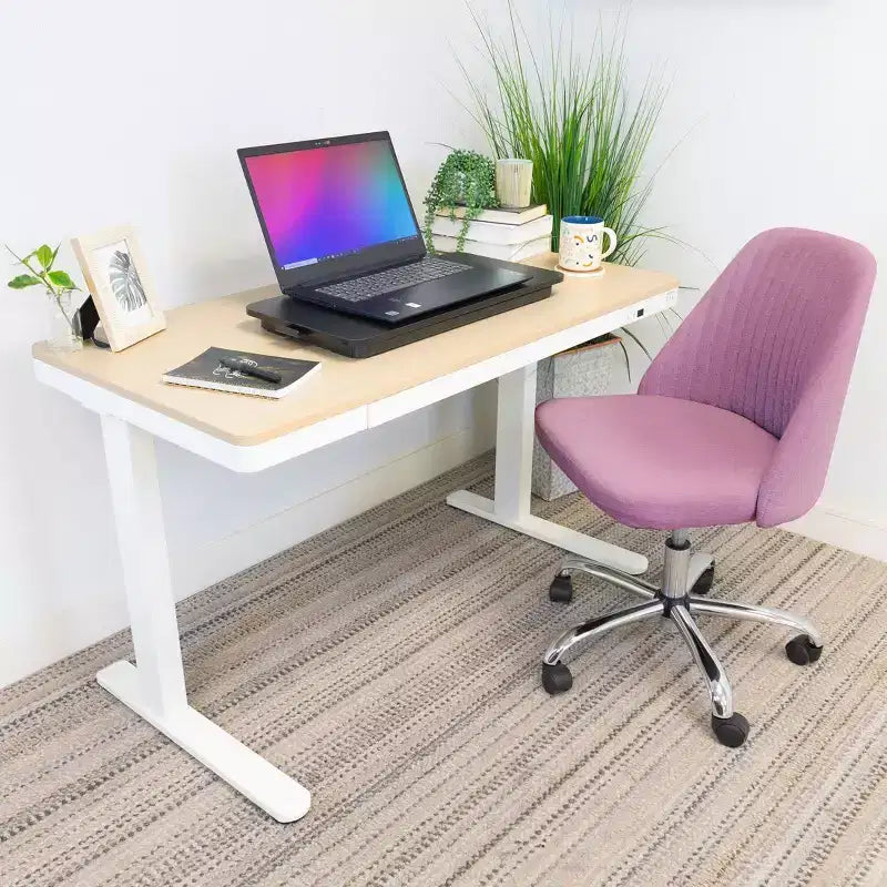 Mount-It! Adjustable Height Standing Keyboard Tray for Desktop, Ergonomic Sit Stand, Ergonomic Lifter for Keyboard and Laptops 23.6 x 11.8 Inch
