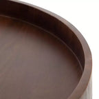 Kate and Laurel Avery Round Wood Coffee Table