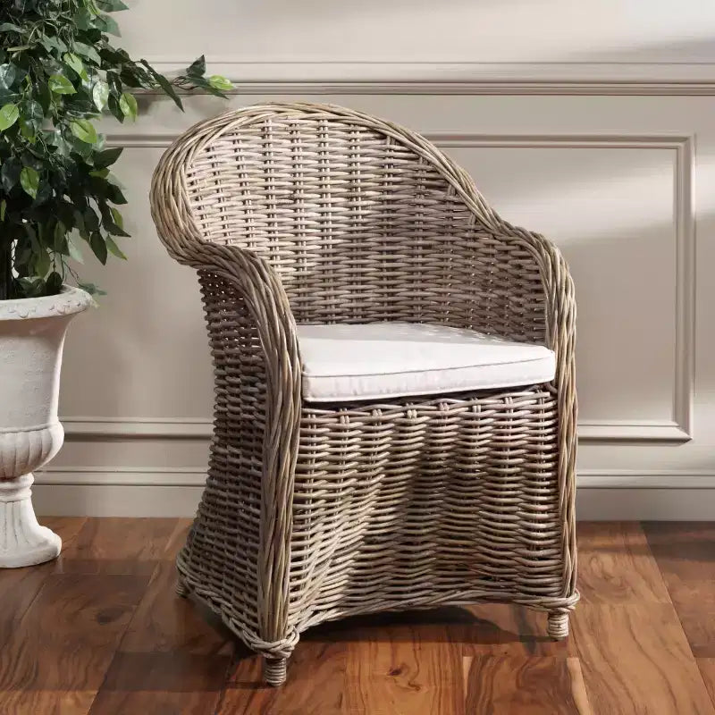 Zane Club Chair - SEA7006A - Grey - Safavieh