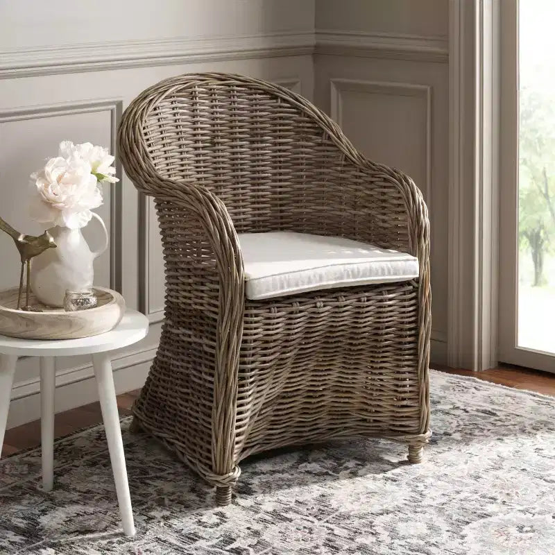 Zane Club Chair - SEA7006A - Grey - Safavieh
