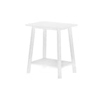 Max & Lily Solid Wood Nightstand, Mid-Century Modern Bedside Table, Side Table for Bedroom