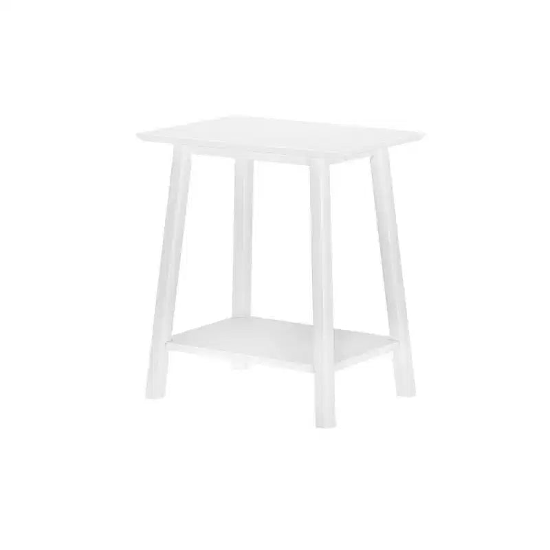 Max & Lily Solid Wood Nightstand, Mid-Century Modern Bedside Table, Side Table for Bedroom