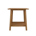 Max & Lily Solid Wood Nightstand, Mid-Century Modern Bedside Table, Side Table for Bedroom