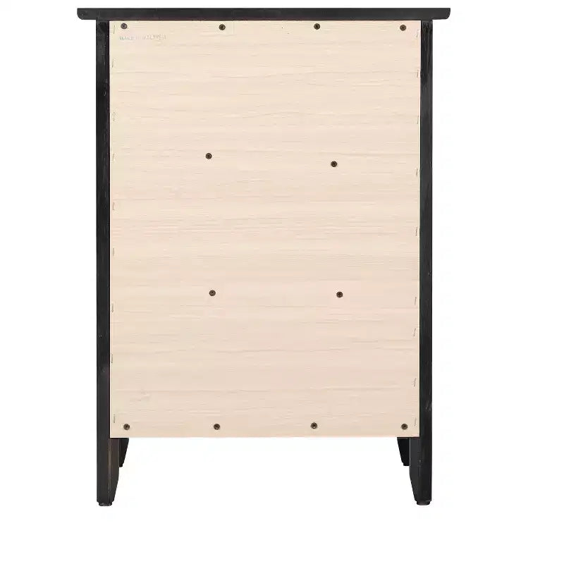 Passion Furniture Comodino a 3 cassetti Daniel (63,5 cm A x 48,25 cm L x 38 cm P)