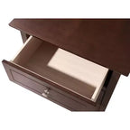 Passion Furniture Comodino a 3 cassetti Daniel (63,5 cm A x 48,25 cm L x 38 cm P)