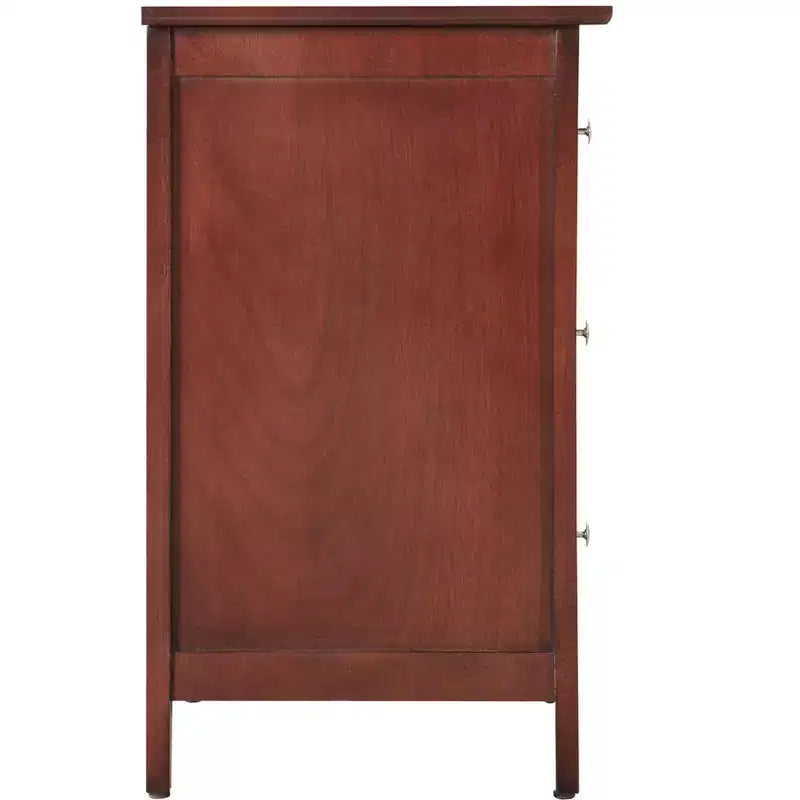 Passion Furniture Comodino a 3 cassetti Daniel (63,5 cm A x 48,25 cm L x 38 cm P)