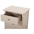 Passion Furniture Comodino a 3 cassetti Daniel (63,5 cm A x 48,25 cm L x 38 cm P)