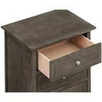 Passion Furniture Comodino a 3 cassetti Daniel (63,5 cm A x 48,25 cm L x 38 cm P)