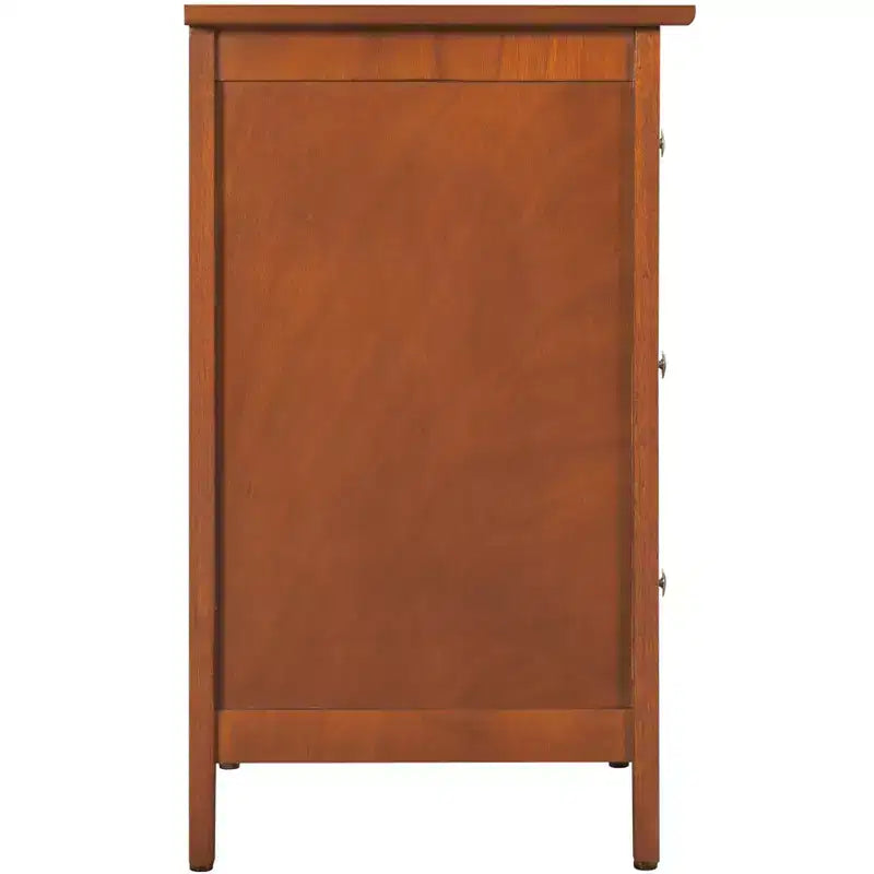 Passion Furniture Comodino a 3 cassetti Daniel (63,5 cm A x 48,25 cm L x 38 cm P)