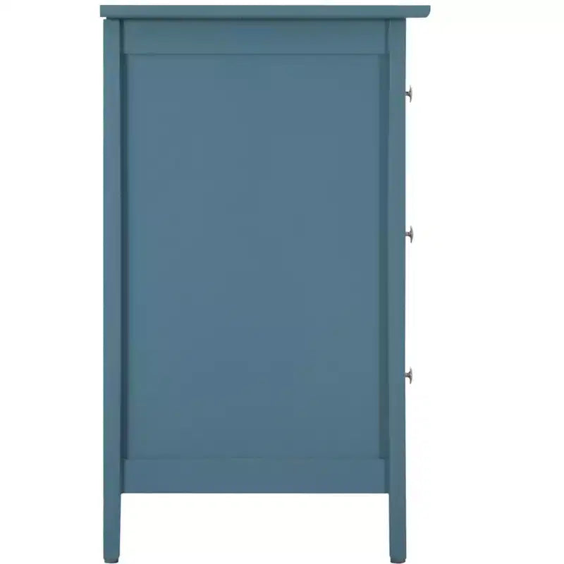 Passion Furniture Comodino a 3 cassetti Daniel (63,5 cm A x 48,25 cm L x 38 cm P)