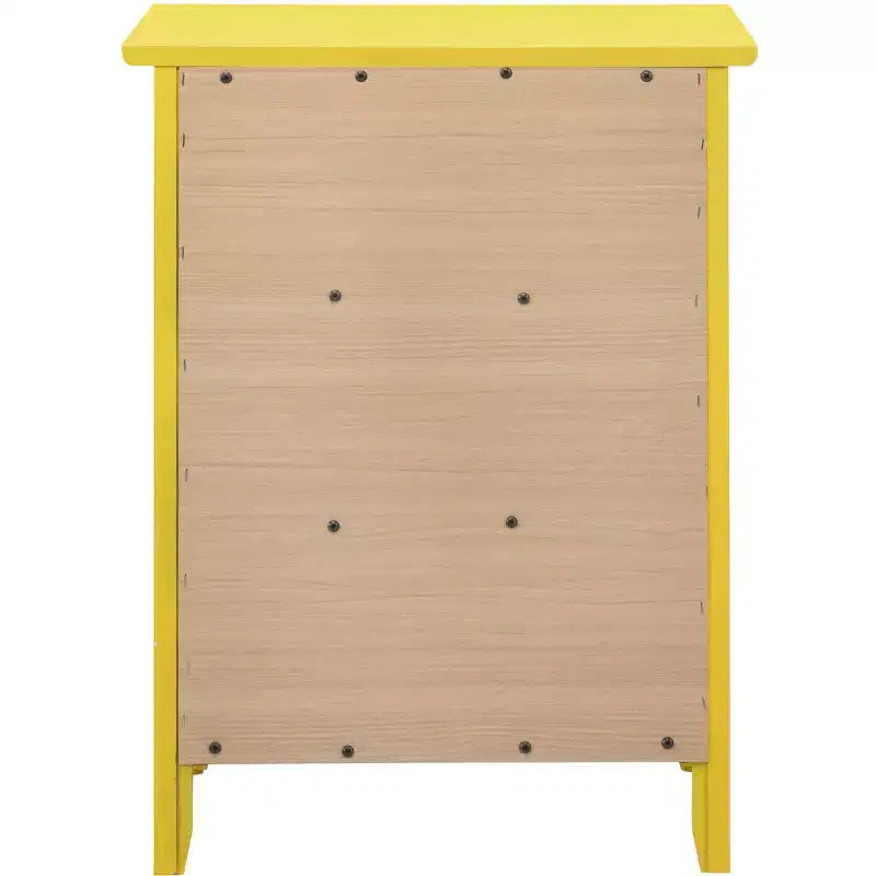Passion Furniture Comodino a 3 cassetti Daniel (63,5 cm A x 48,25 cm L x 38 cm P)