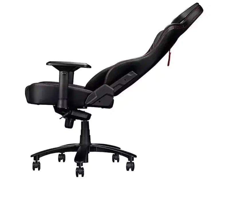ASUS ROG Chariot RGB Sedia Gaming con Supporto Lombare in Memory Foam, Braccioli Regolabili 4D, Schienale Reclinabile, Materiale in Similpelle Traspirante