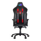 ASUS ROG Chariot RGB Sedia Gaming con Supporto Lombare in Memory Foam, Braccioli Regolabili 4D, Schienale Reclinabile, Materiale in Similpelle Traspirante