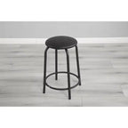 Black Adjustable Tempered Glass Drawing Printing Desk With Chair - ModernLuxe