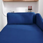 Bedroom Velvet Chaise Longue With Storage, Pillow and Nailhead Accents - ModernLuxe