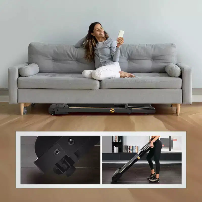 Tapis Roulant Elettrico Pieghevole UREVO Mini da Passeggio