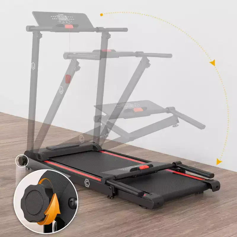 Tapis Roulant Elettrico Pieghevole UREVO Mini da Passeggio