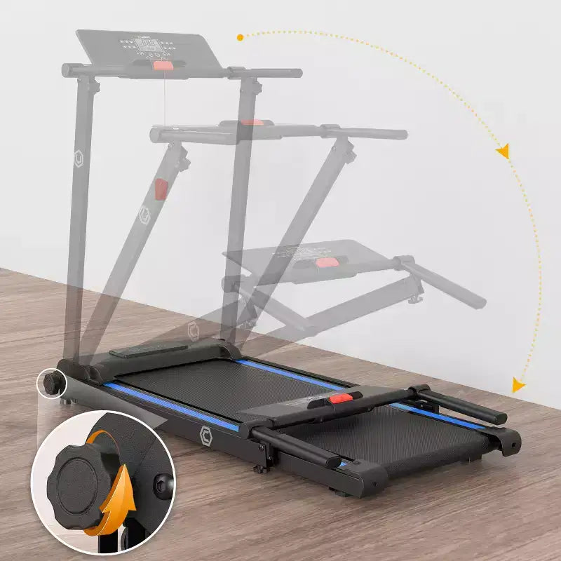 Tapis Roulant Elettrico Pieghevole UREVO Mini da Passeggio