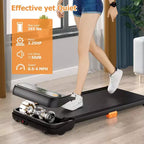 Tapis Roulant Costway Walking Pad da Sottoscrivania con Telecomando Orologio e Schermo Touch LED per Casa/Ufficio