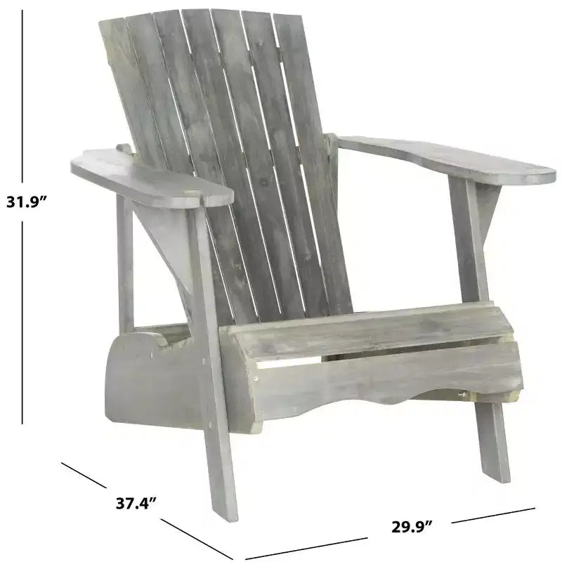 Vista Adirondack Chair Indoor/Outdoor - PAT6727 - Safavieh