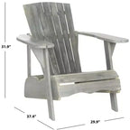 Vista Adirondack Chair Indoor/Outdoor - PAT6727 - Safavieh