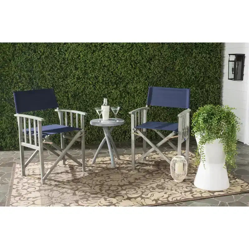 Sedia da Regista Laguna per Interni/Esterni (Set da 2) - PAT7004 - Safavieh