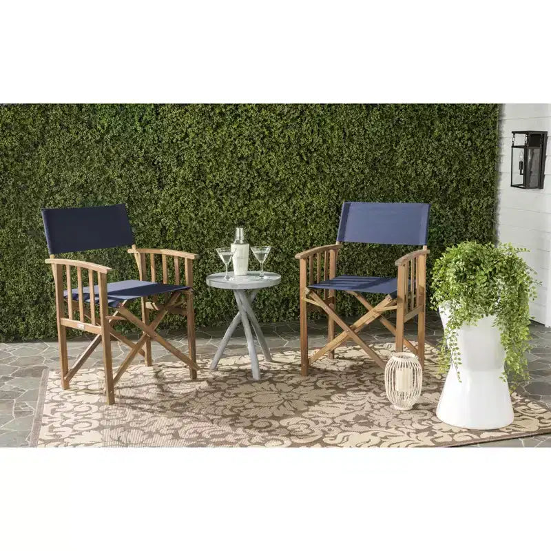 Sedia da Regista Laguna per Interni/Esterni (Set da 2) - PAT7004 - Safavieh