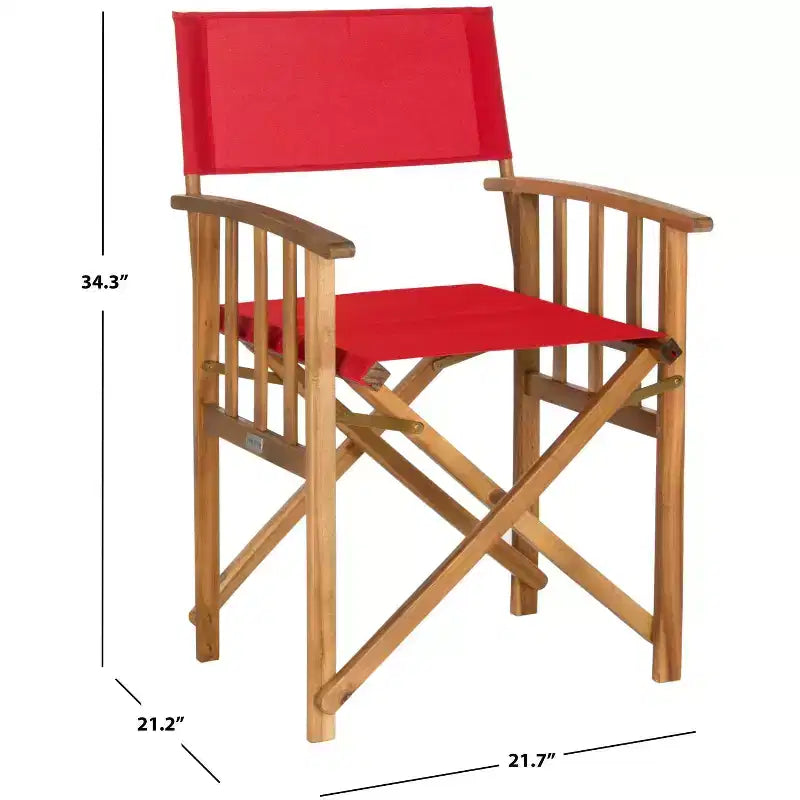 Sedia da Regista Laguna per Interni/Esterni (Set da 2) - PAT7004 - Safavieh