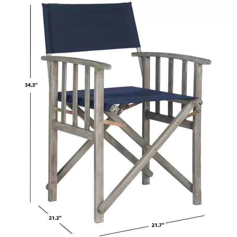 Sedia da Regista Laguna per Interni/Esterni (Set da 2) - PAT7004 - Safavieh