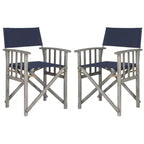 Laguna Director Chair Indoor/Outdoor (Set of 2) - PAT7004 - Safavieh