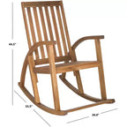 Clayton Rocking Chair Indoor/Outdoor - PAT7003 - Safavieh