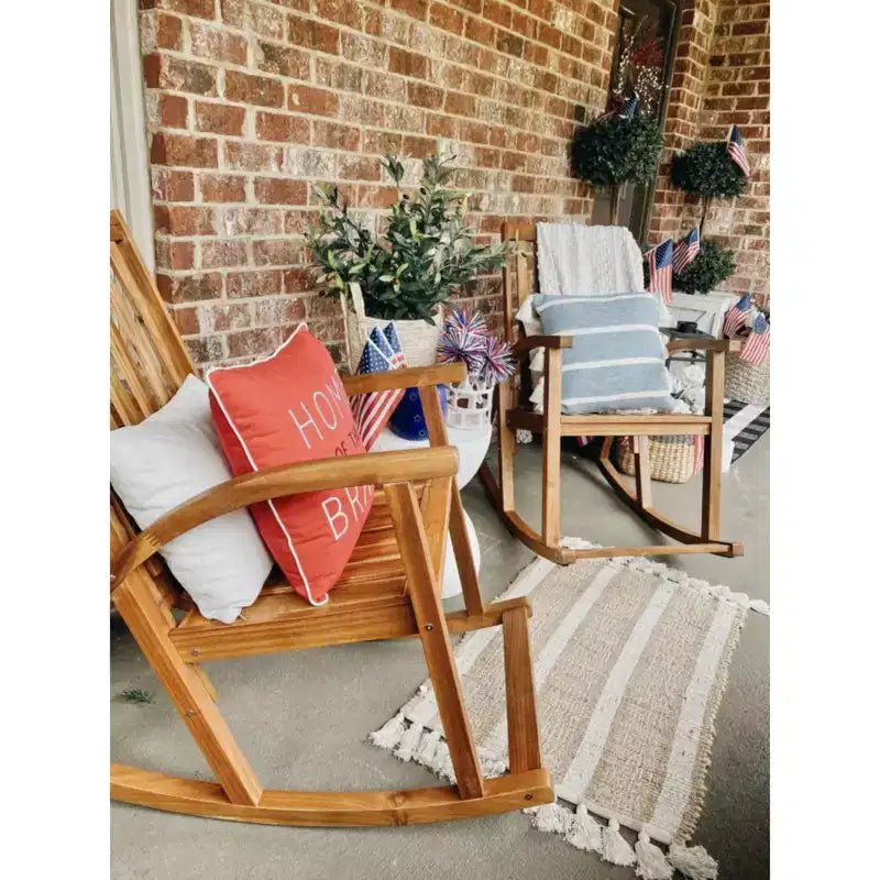 Clayton Rocking Chair Indoor/Outdoor - PAT7003 - Safavieh