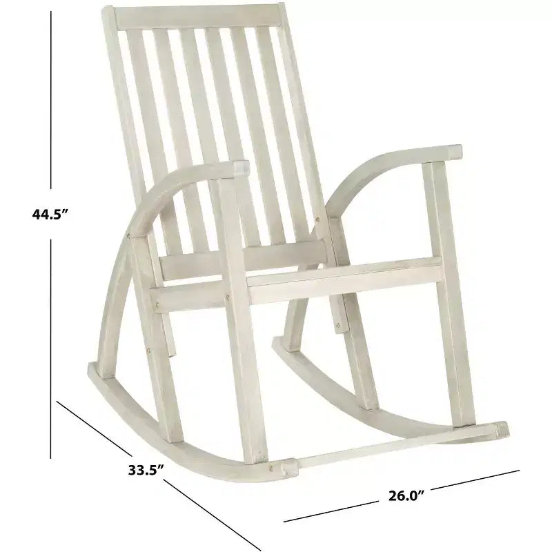 Clayton Rocking Chair Indoor/Outdoor - PAT7003 - Safavieh