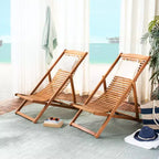Rendi Relax Chair W/ Pillow Indoor/Outdoor (Set of 2) - PAT7048 - Safavieh