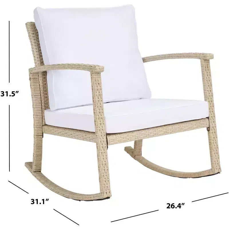 Daire Rocking Chair Indoor/Outdoor - PAT7721 - Safavieh