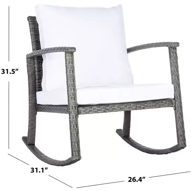 Daire Rocking Chair Indoor/Outdoor - PAT7721 - Safavieh
