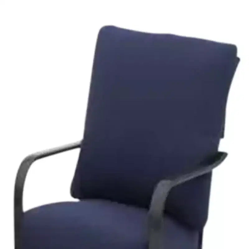 Set da chiacchiere da patio a tre pezzi Four Seasons Courtyard Brookfield con seduta profonda, include 2 poltrone a dondolo girevoli con cuscini in Olefin e tavolo piastrellato, blu navy
