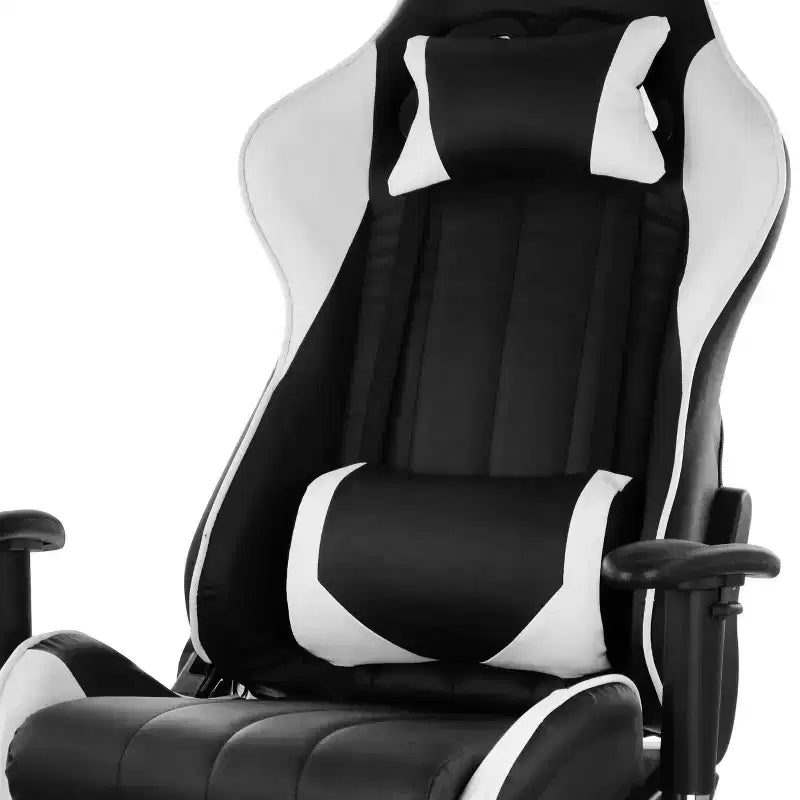 GameFitz Gaming Chair with Head Pillow