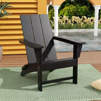 WestinTrends Ashore Modern Outdoor Patio Folding Adirondack Chair