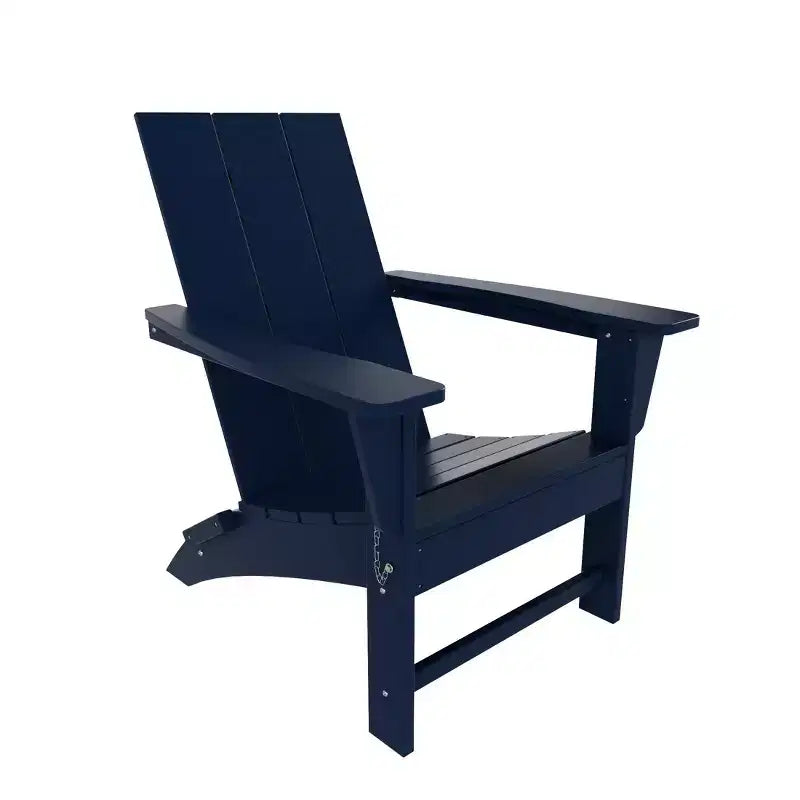 WestinTrends Ashore Modern Outdoor Patio Folding Adirondack Chair