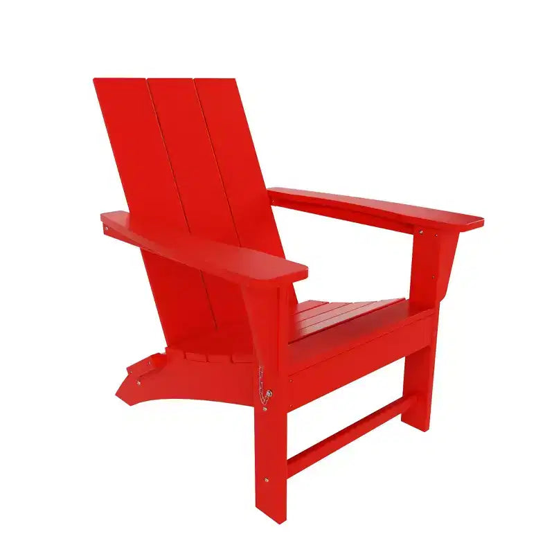 WestinTrends Ashore Modern Outdoor Patio Folding Adirondack Chair