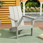 WestinTrends Ashore Modern Outdoor Patio Folding Adirondack Chair