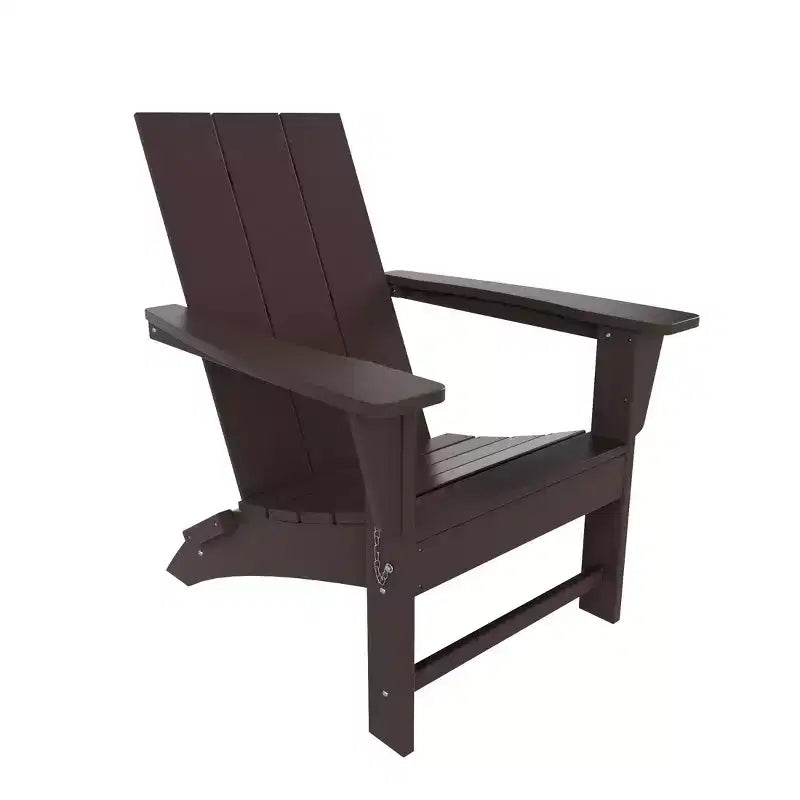 WestinTrends Ashore Modern Outdoor Patio Folding Adirondack Chair